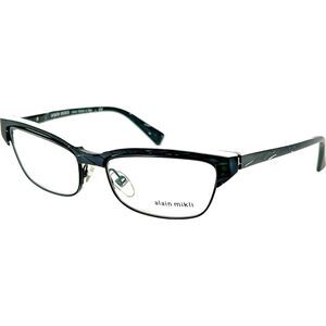 Alain Mikli AO3056 Womens Eyeglass Frame C015 White Losange Black